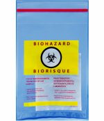 New Biohazard Specimen Bag with SuperSorb Absorbent Sheet